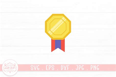 Champion Gold Medal Clipart Design (2924878)