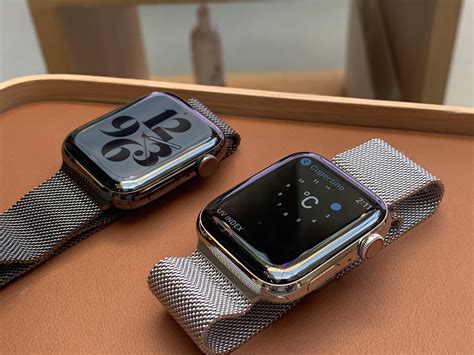 Apple Watch Series 6 Graphite Versus Silver Stainless Steel (Side-By ...