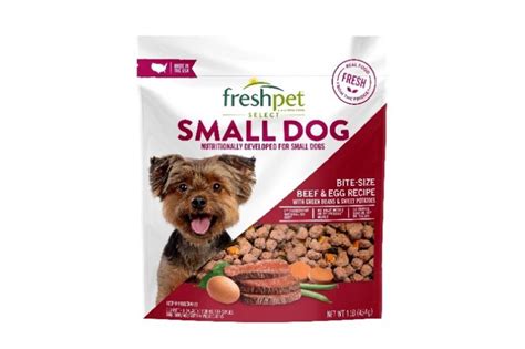 Freshpet recalls one lot of small dog bite-size dog food | Pet Food ...