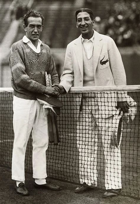 Did you know your favorite Lacoste shirt was designed by this tennis champion and inventor ...