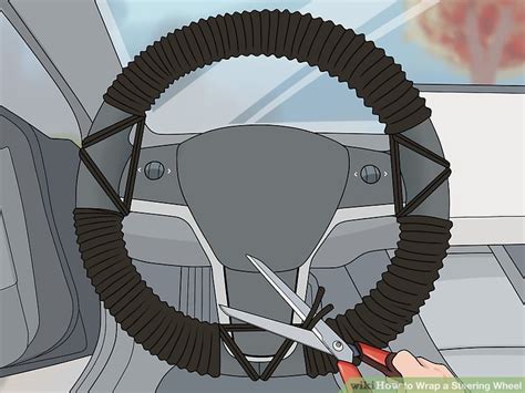 3 Ways to Wrap a Steering Wheel - wikiHow