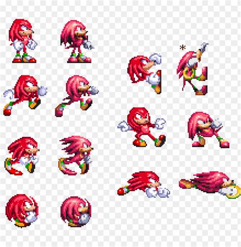 Ersonally I Really Hate His Climbing And Gliding Chaotix - Knuckles Chaotix Knuckles Sprite PNG ...