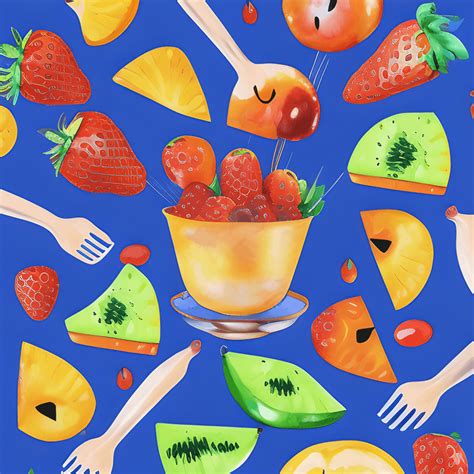Fruit Salad Graphic · Creative Fabrica