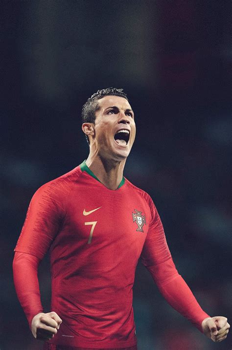 Portugal Ronaldo T-Shirt Trikot WM-2018 Look Bekleidung ...