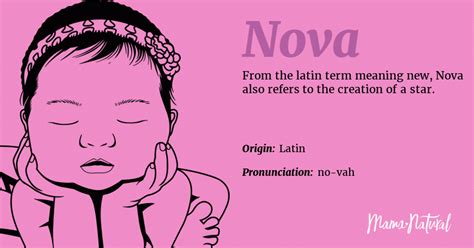 Nova Name Meaning, Origin, Popularity, Girl Names Like Nova - Mama Natural