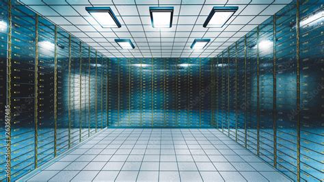 Inside view of a bank vault. 3D Rendering Stock Illustration | Adobe Stock