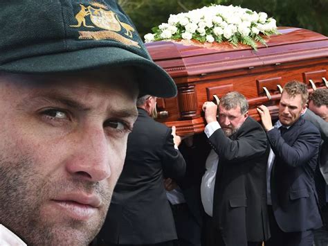 Phillip Hughes Funeral Sean Abbott