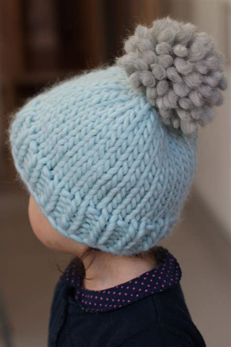 How to Knit || Free Easy Hat knitting pattern for beginners - Curious Handmade Knitting Patterns ...