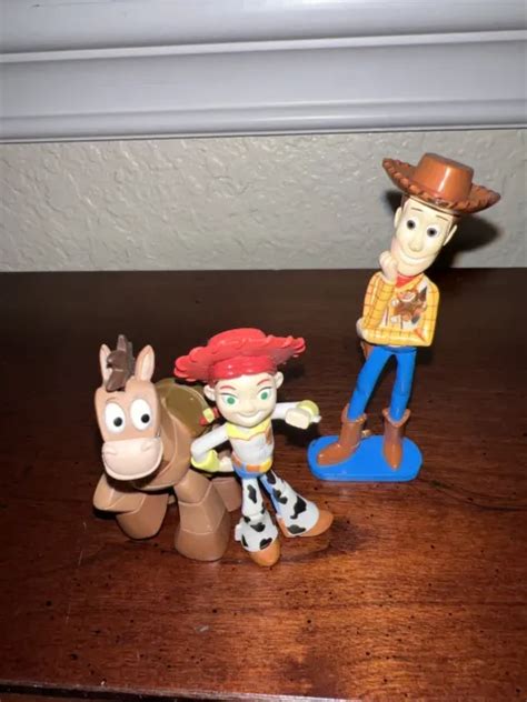 WOODY, JESSIE & Bullseye Toy Story 2 Disney Pixar Lot of 3Toys £9.46 ...