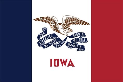 Iowa Flag - Outdoor State Flags (Made in the USA) by USA Flag Co.