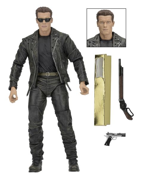 NECA Terminator 2: 3D - Galleria T-800 7" Scale Action Figure ...