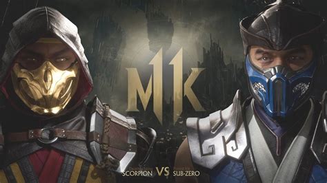 MK11 - Scorpion vs Sub-Zero - YouTube