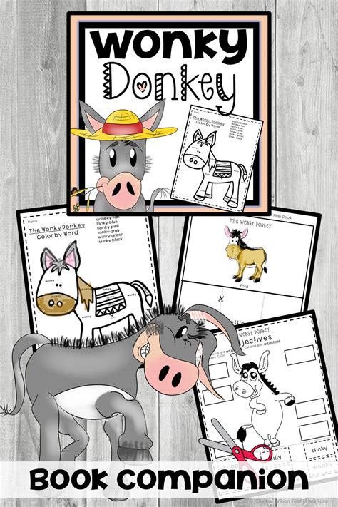 The Wonky Donkey Book Companion | Book companion, Classroom fun, Primary writing