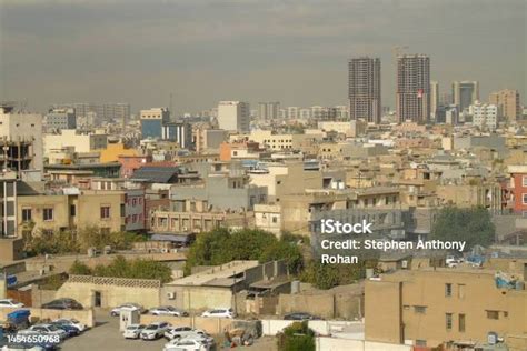 Erbil Skyline Iraq Stock Photo - Download Image Now - Iraqi Kurdistan, Ancient Civilization ...