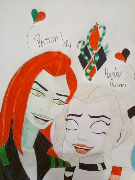 Poison Ivy x Harley Quinn Fanart by AvaMaxJr on DeviantArt