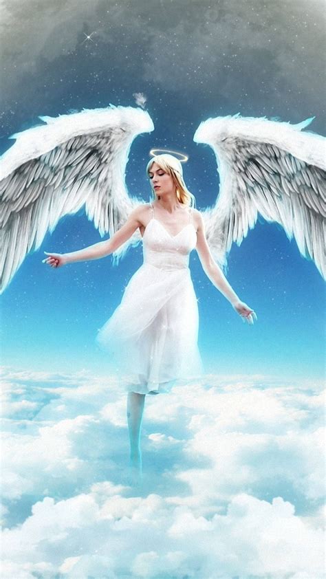 [100+] Angels In Heaven Pictures | Wallpapers.com