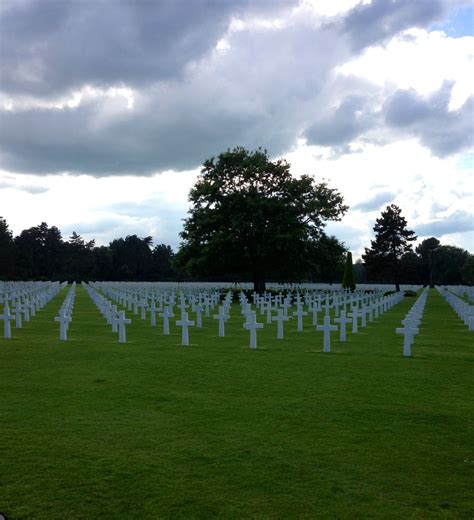 The American Cemetery at Omaha Beach, Normandy