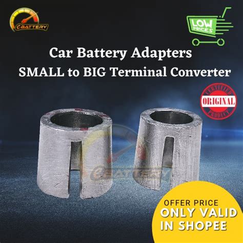 [Grade A+] Car Battery Terminal Adapter Sleeve from Small to Big ...