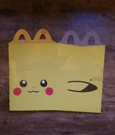 MCDONALD'S POKEMON 25TH Anniversary Happy Meal Box $4.00 - PicClick CA