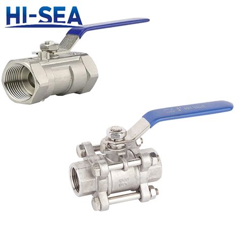 Manual Stainless Steel Threaded Ball Valve