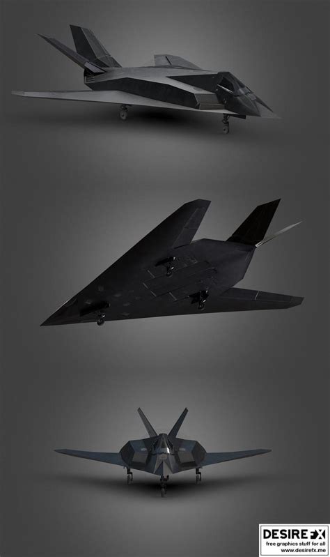 Desire FX 3d models | F117 Aircraft