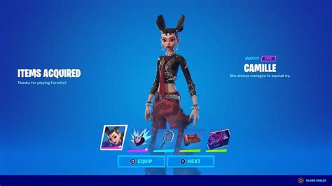 New Camille skin and Ratzattak Bundle - Fortnite - YouTube