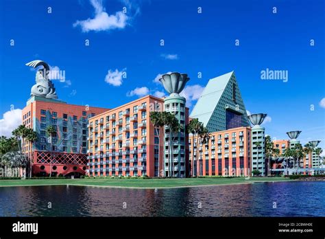 The Walt Disney World Dolphin is a resort hotel designed by architect Michael Graves, Bay Lake ...