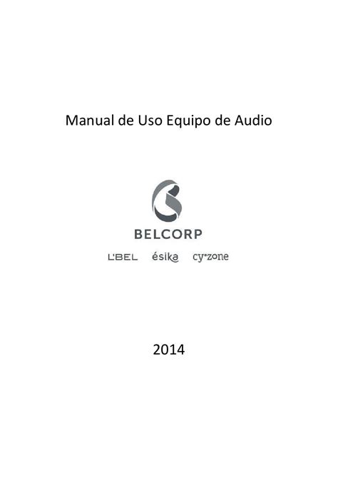 Manual de uso equipo de audio by Maycol Murillo - Issuu