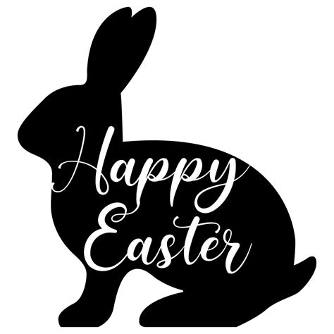 Family Bunny SVG PNG File Digital Download Easter Design for Cricut Silhouette Digital Art ...