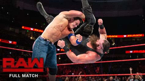 FULL MATCH - John Cena vs. Braun Strowman: Raw, September 11, 2017 - YouTube