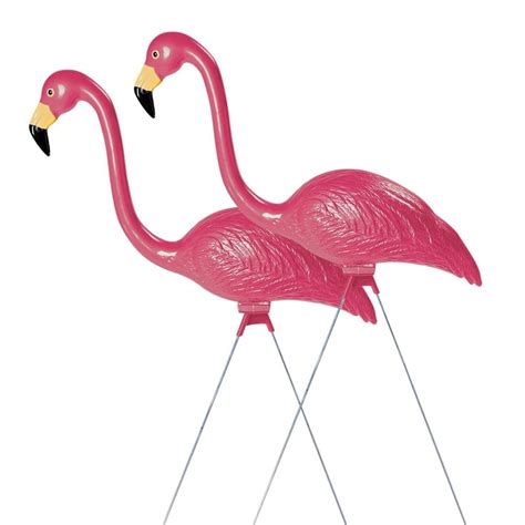 Sculptural Gardens Pink Flamingo Lawn Ornament, Pair | flamingos | Pink flamingos lawn ornaments ...