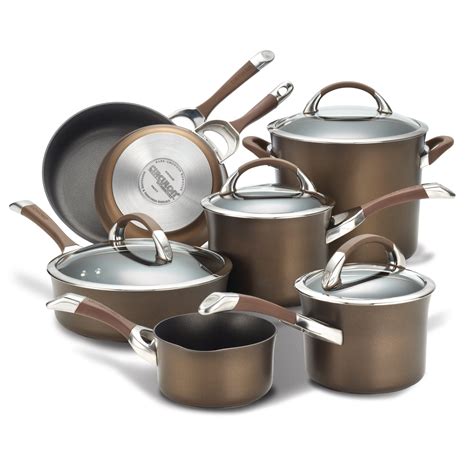 11 Piece Cookware Set: Nonstick & Hard-Anodized | Circulon