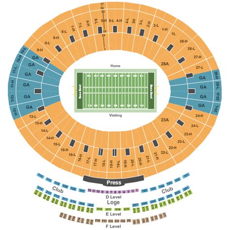 7 Images Rose Bowl Seating Chart Soccer Game And Review - Alqu Blog