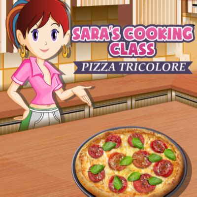 Sara's Cooking Class Pizza Tricolore - Play Sara's Cooking Class Pizza Tricolore at UGameZone.com