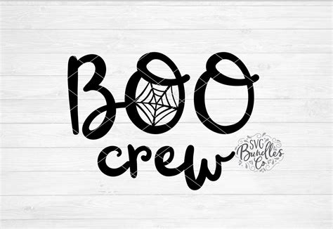 Boo Crew SVG-DXF-PNG By SVGBundlesCo | TheHungryJPEG