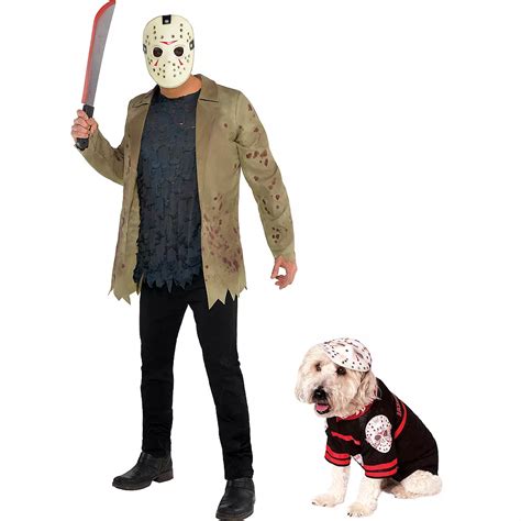 Jason Voorhees Doggy & Me Costumes - Friday the 13th | Party City Canada