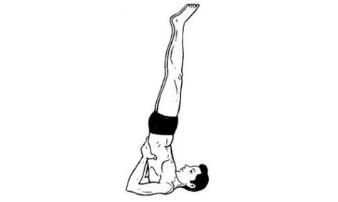 Shoulder Stand pose – Sarvangasana | Benefits, variations & Beginners ...