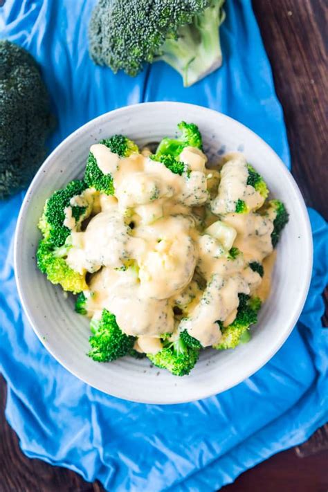 Cheese Sauce for Broccoli Recipe - an easy cheesy sauce recipe