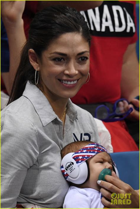 Nicole Johnson & Baby Boomer Have Been Supporting Michael Phelps at ...