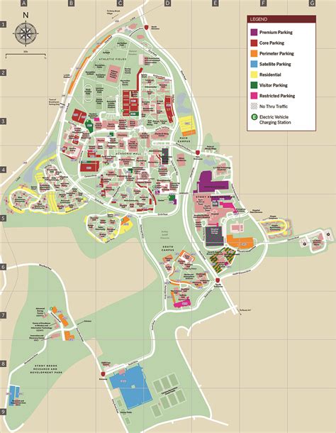 Stony Brook Campus Map - Angela Maureene