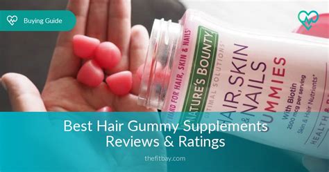 Best Hair Gummy Supplements Reviews & Ratings in 2019 - TheFitBay