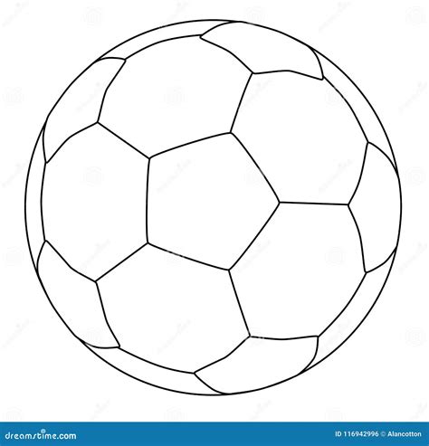 Football Ball Drawings