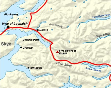 Kintail and Lochalsh (Walkhighlands)