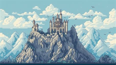 20 Castle Themed 2D RPG Pixel Art Backgrounds Castle Pixel Art ...