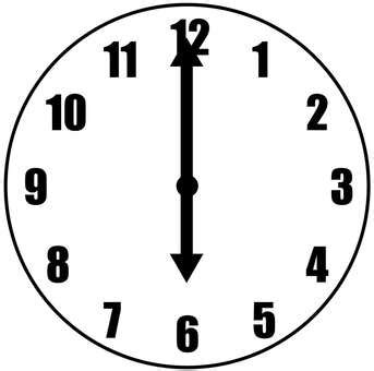 Free Vectors | 6 o'clock