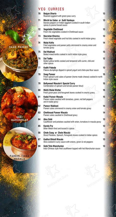 Menu at Madras Chettinaad restaurant, Alpharetta, State Bridge Rd #108