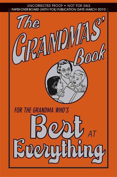 Buy The Grandmas' Book: For the Grandma Who's Best at Everything by ...