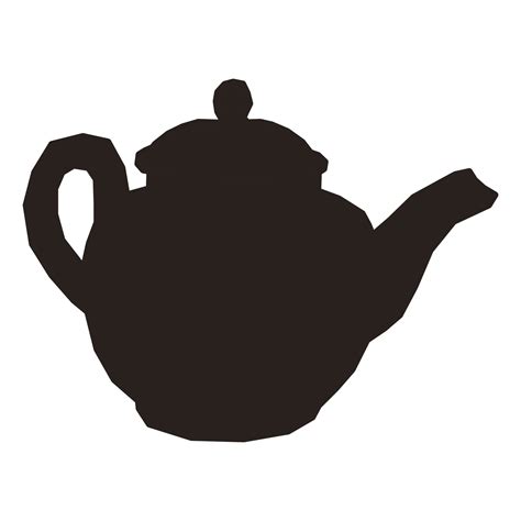 Teapot Silhouette II Free Stock Photo - Public Domain Pictures