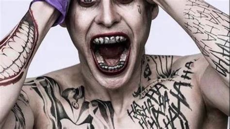 David Ayer Explains the Jared Leto Joker Tattoos in Suicide Squad - YouTube