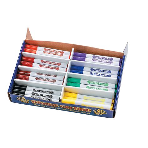 8-Color Fabulous Fabric Marker Pack - 80 Pc. | Fabric markers, Classroom art supplies, Craft ...